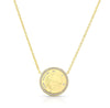 Birth Chart Necklace - 14K Yellow Gold and Diamond Fine Jewelry